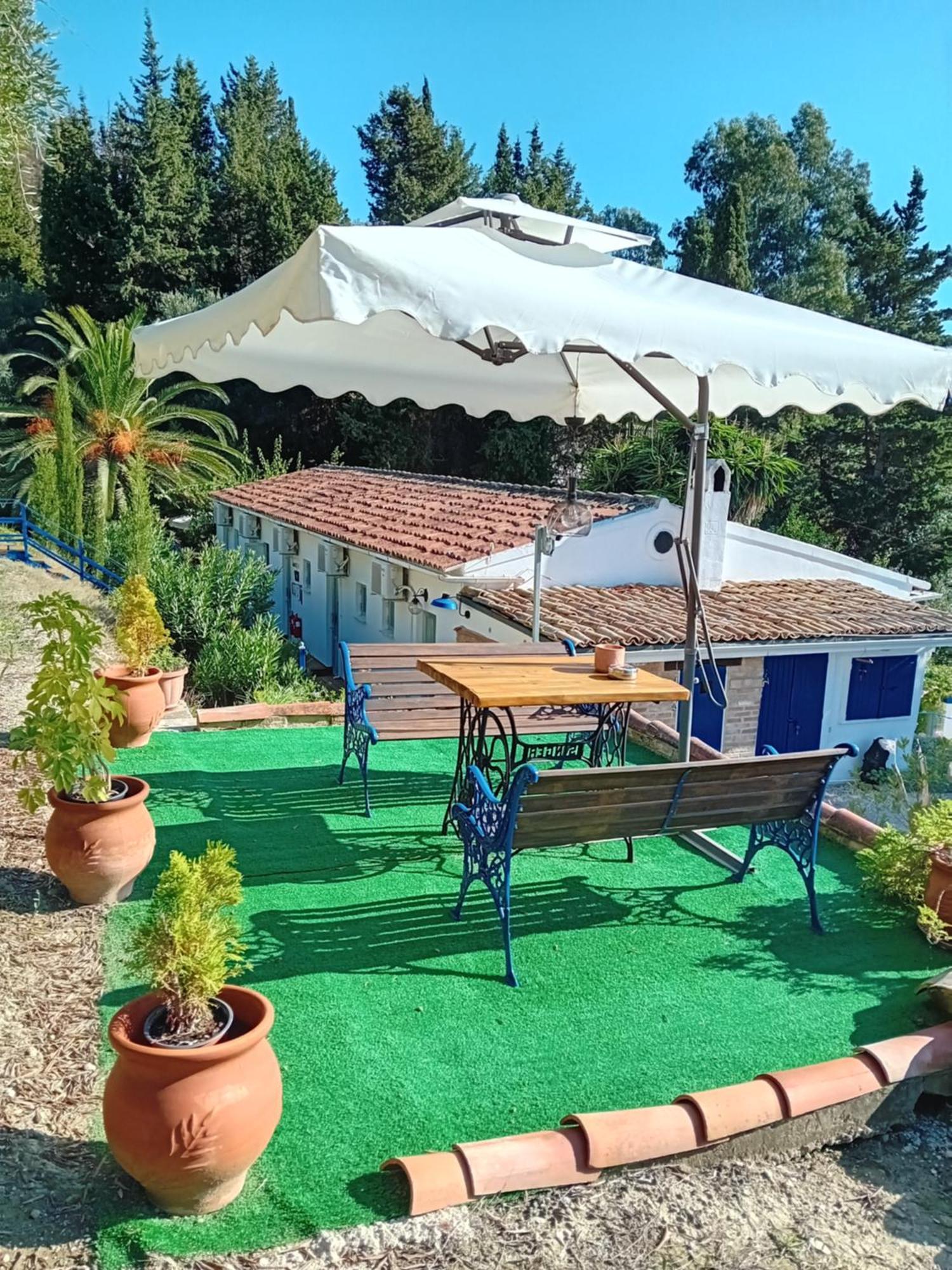 Spiti Melianou Apartment Agios Georgios Pagon Exterior foto
