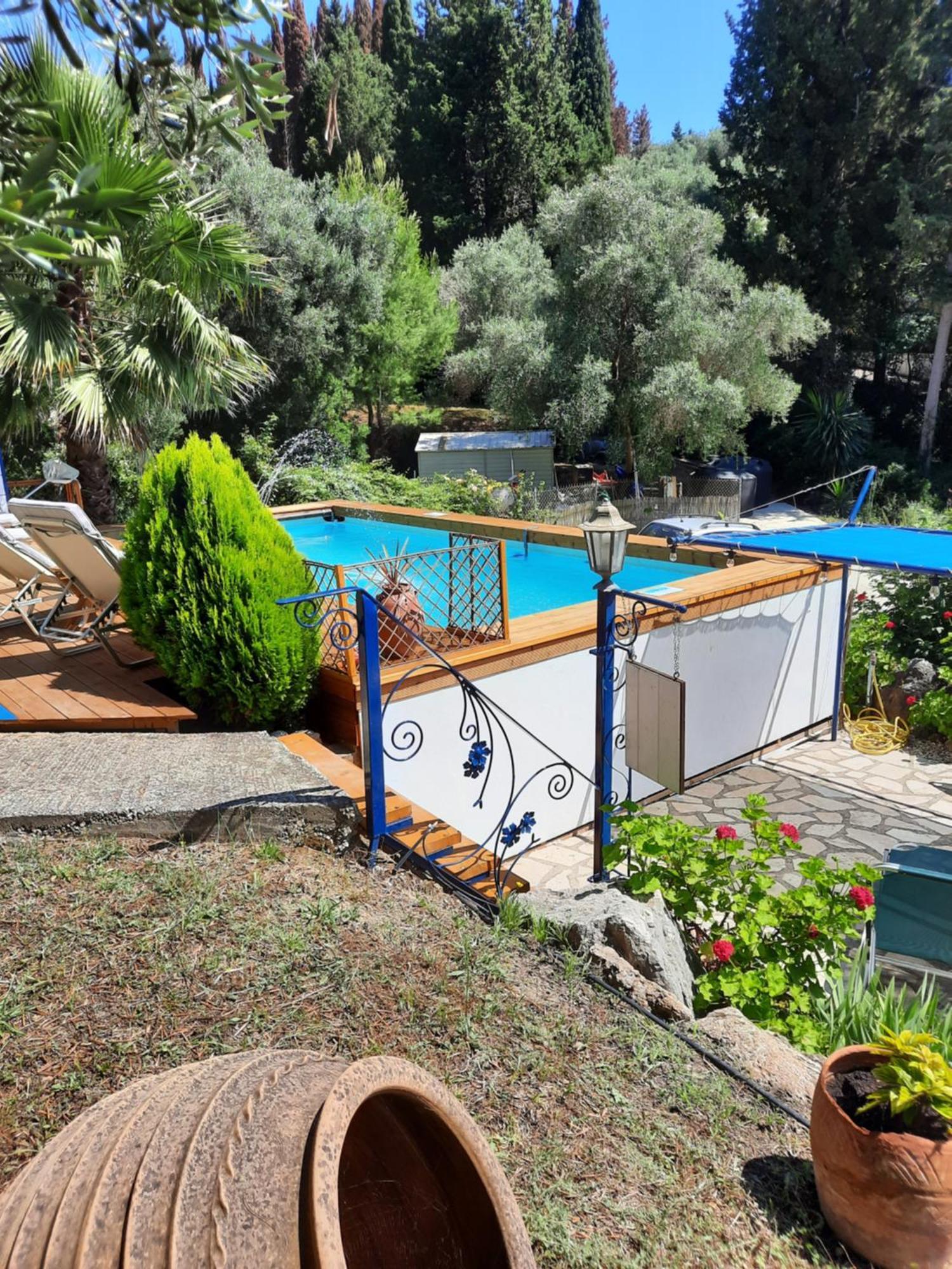 Spiti Melianou Apartment Agios Georgios Pagon Exterior foto